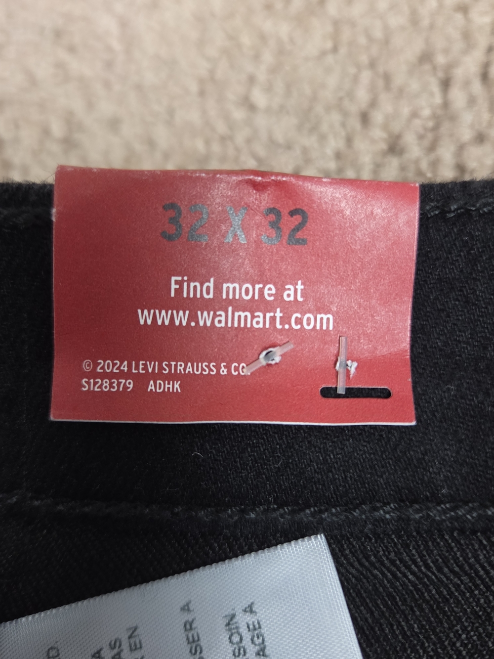 Levi's Black Men's Jeans - Picture 3 of 6